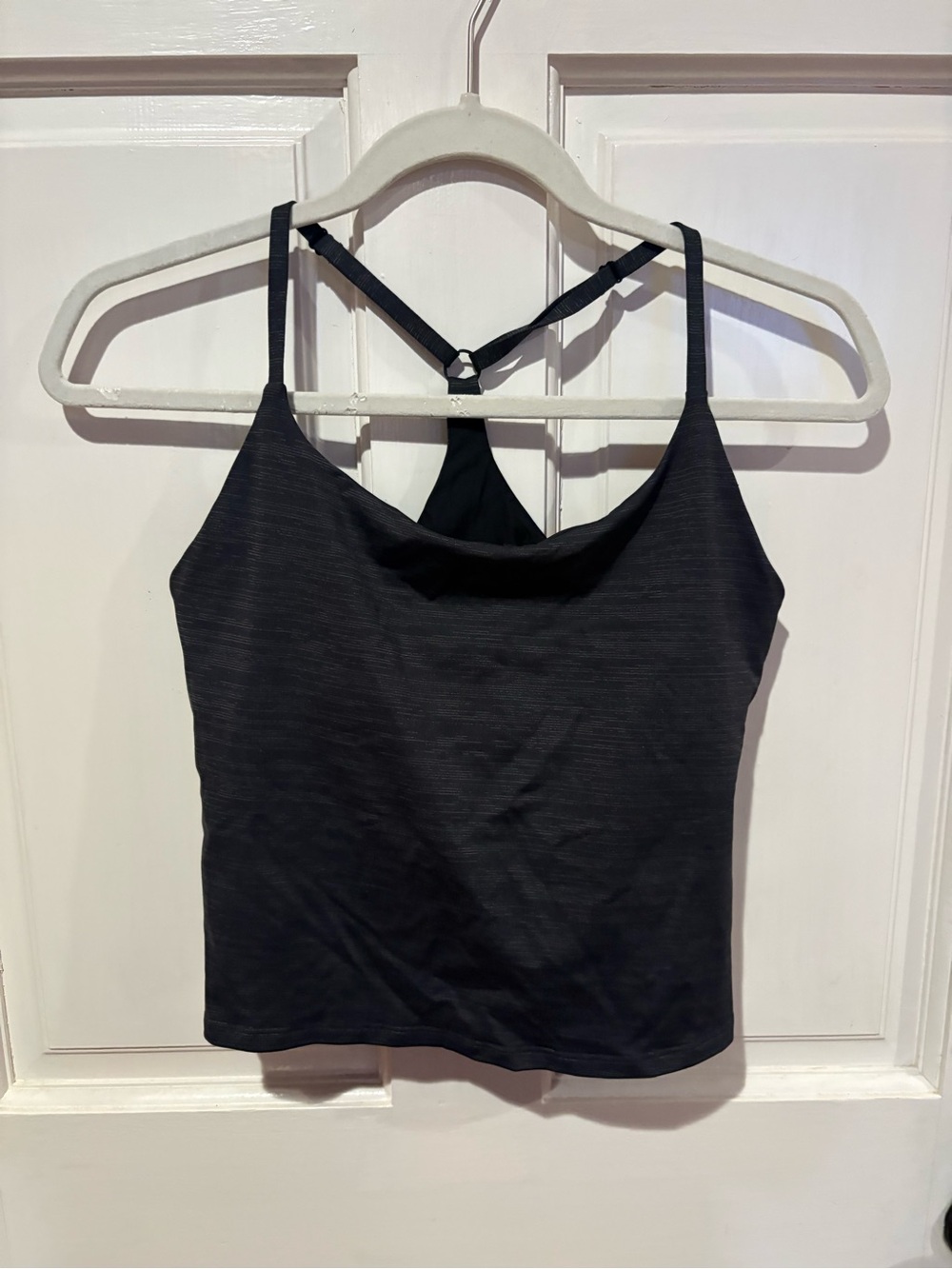 Outdoor Voices Black Racerback Camisole
